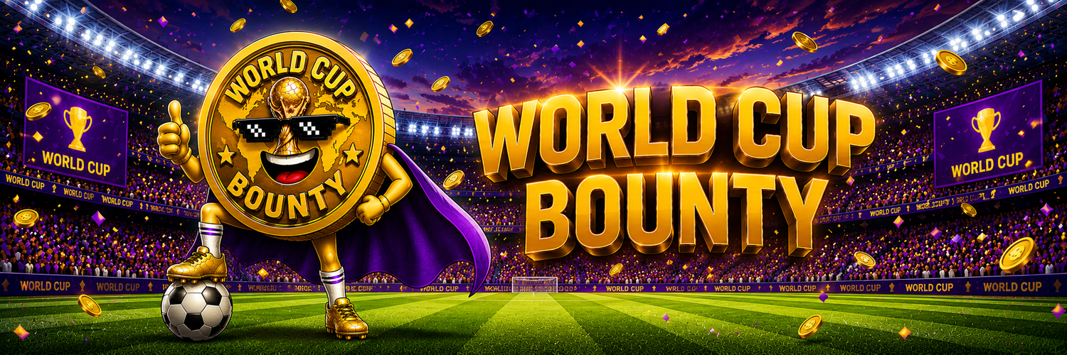 World Cup Bounty mascot celebrating in stadium